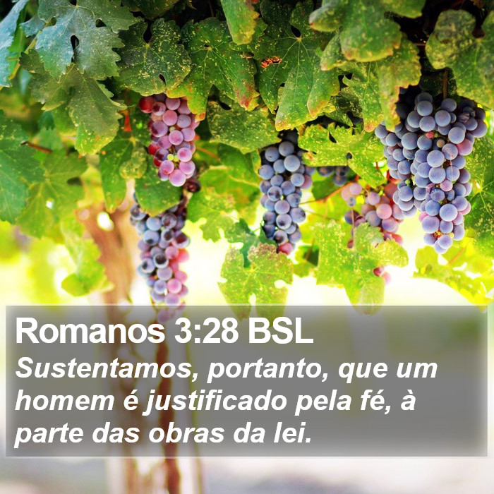 Romanos 3:28 BSL Bible Study