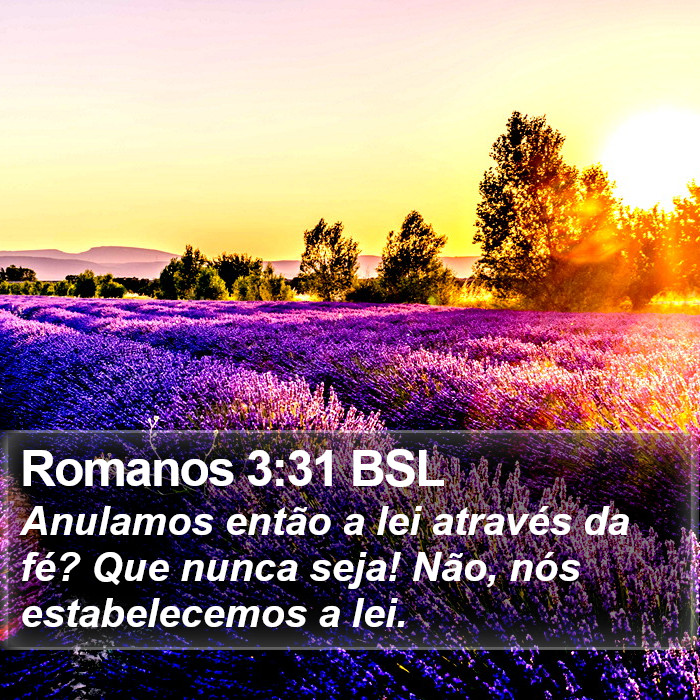 Romanos 3:31 BSL Bible Study