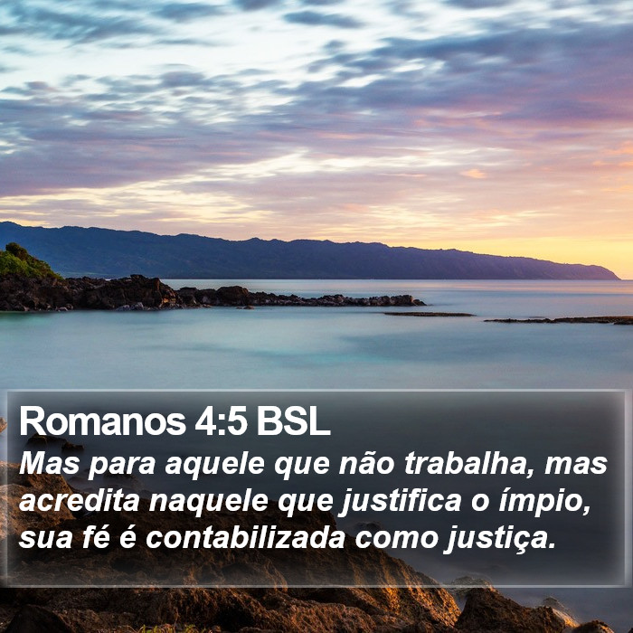 Romanos 4:5 BSL Bible Study