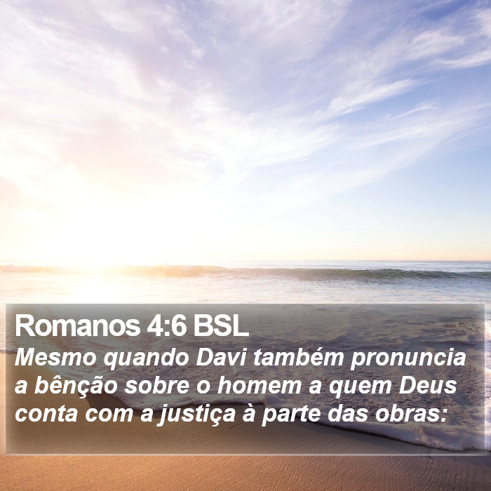 Romanos 4:6 BSL Bible Study