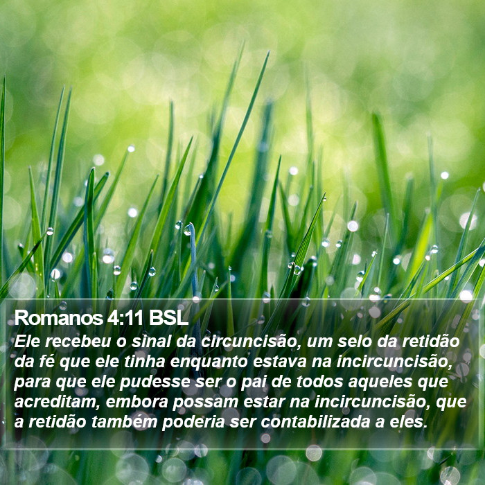 Romanos 4:11 BSL Bible Study