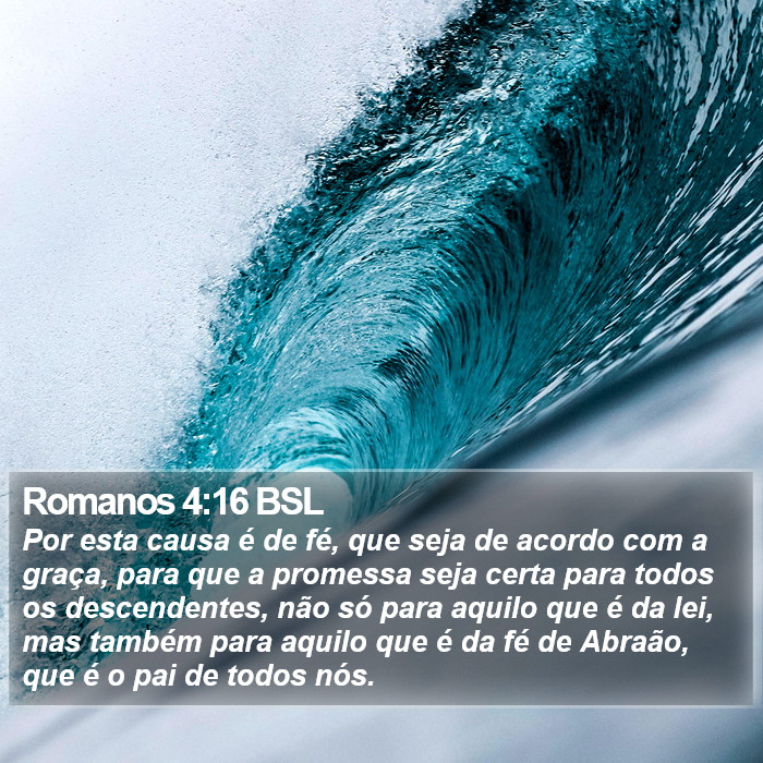 Romanos 4:16 BSL Bible Study