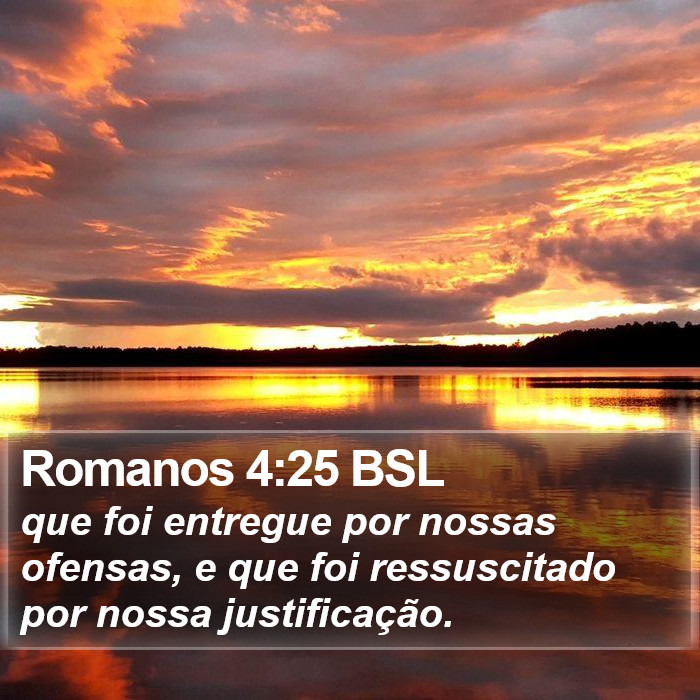 Romanos 4:25 BSL Bible Study