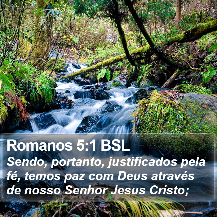 Romanos 5:1 BSL Bible Study