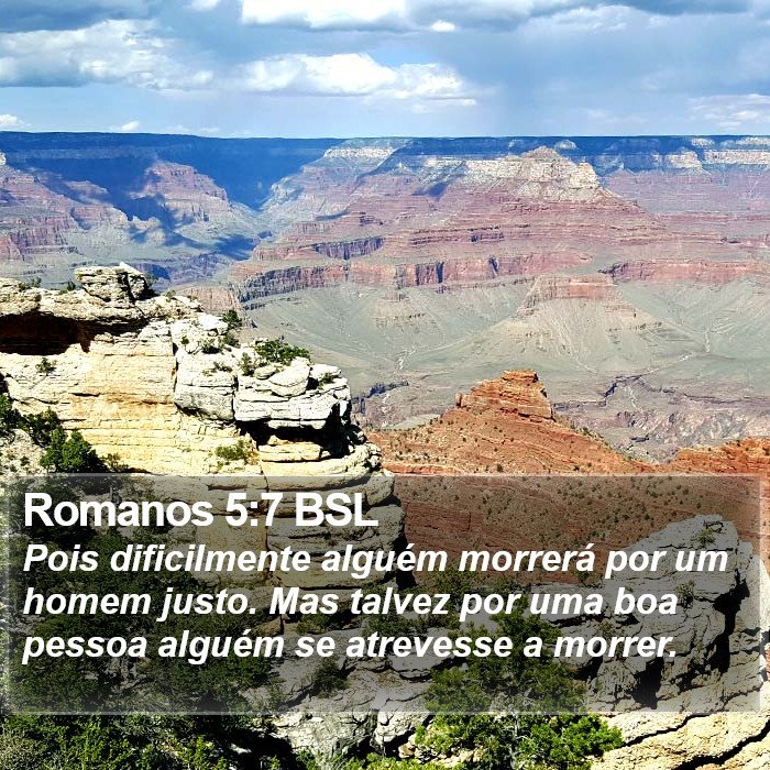 Romanos 5:7 BSL Bible Study