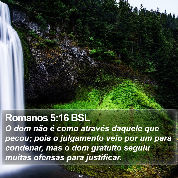 Romanos 5:16 BSL Bible Study