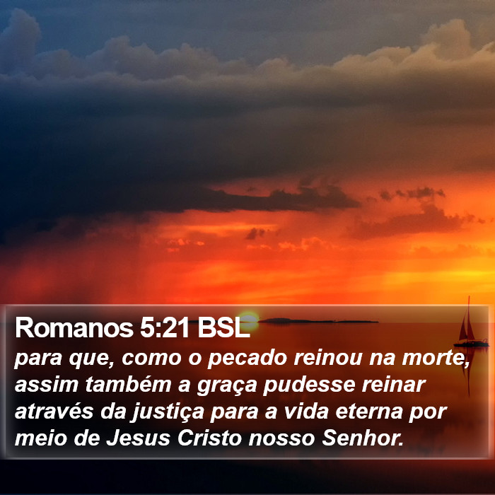 Romanos 5:21 BSL Bible Study