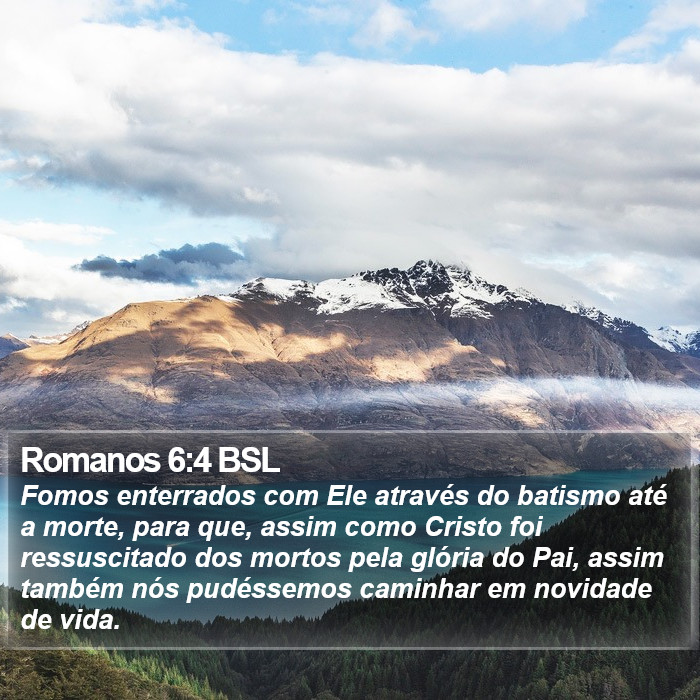 Romanos 6:4 BSL Bible Study