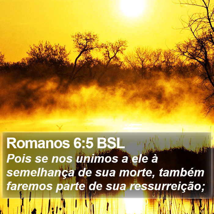 Romanos 6:5 BSL Bible Study