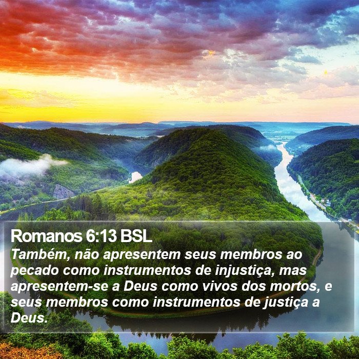 Romanos 6:13 BSL Bible Study