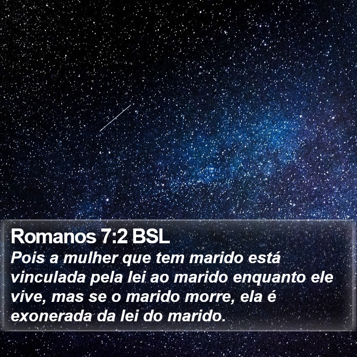 Romanos 7:2 BSL Bible Study