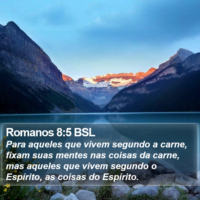 Romanos 8:5 BSL Bible Study