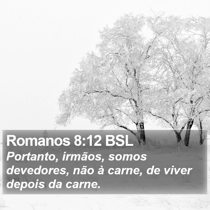 Romanos 8:12 BSL Bible Study