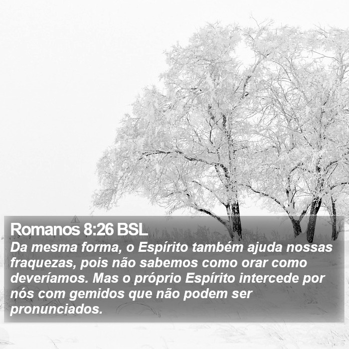 Romanos 8:26 BSL Bible Study