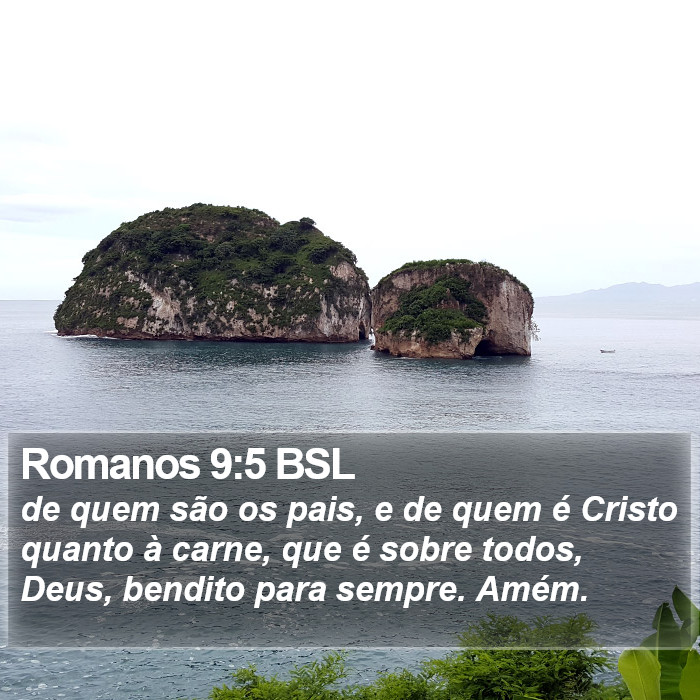 Romanos 9:5 BSL Bible Study