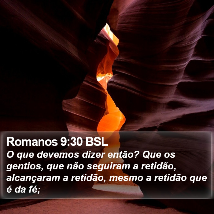 Romanos 9:30 BSL Bible Study