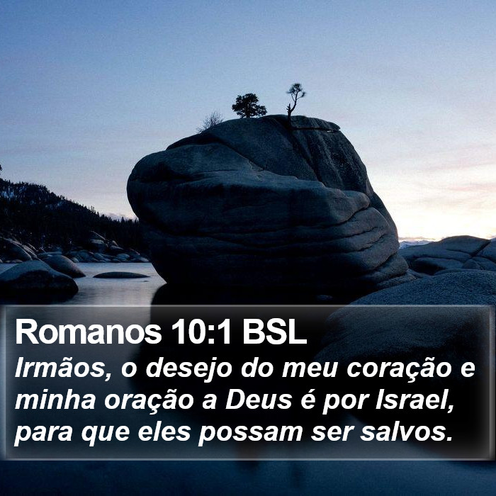 Romanos 10:1 BSL Bible Study