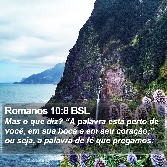 Romanos 10:8 BSL Bible Study