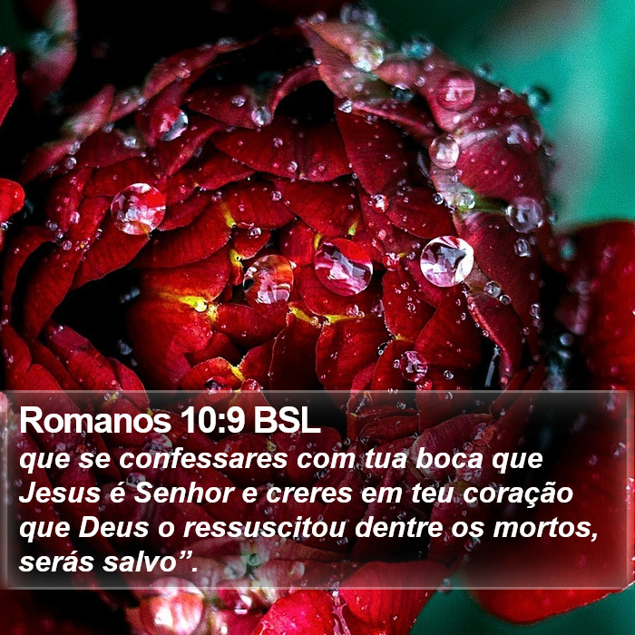 Romanos 10:9 BSL Bible Study