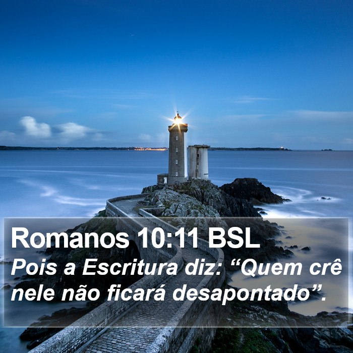 Romanos 10:11 BSL Bible Study