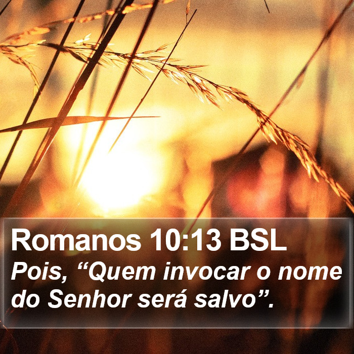 Romanos 10:13 BSL Bible Study