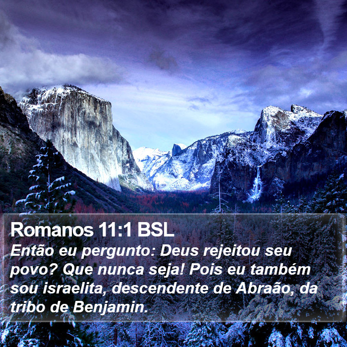 Romanos 11:1 BSL Bible Study