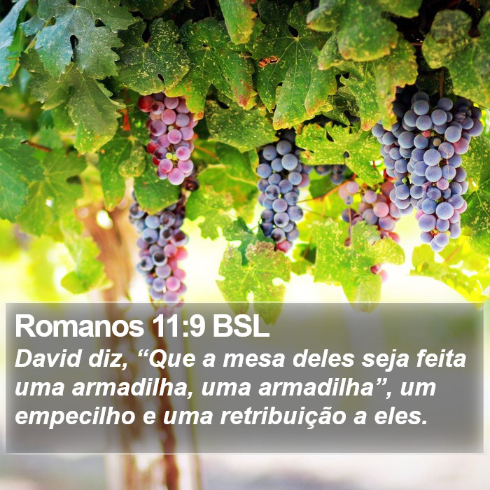 Romanos 11:9 BSL Bible Study