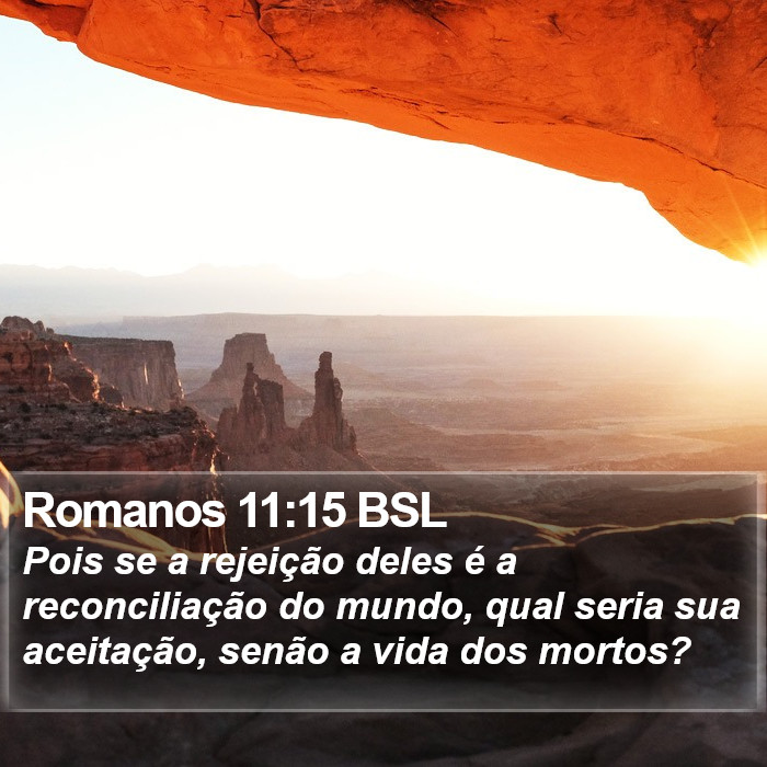 Romanos 11:15 BSL Bible Study