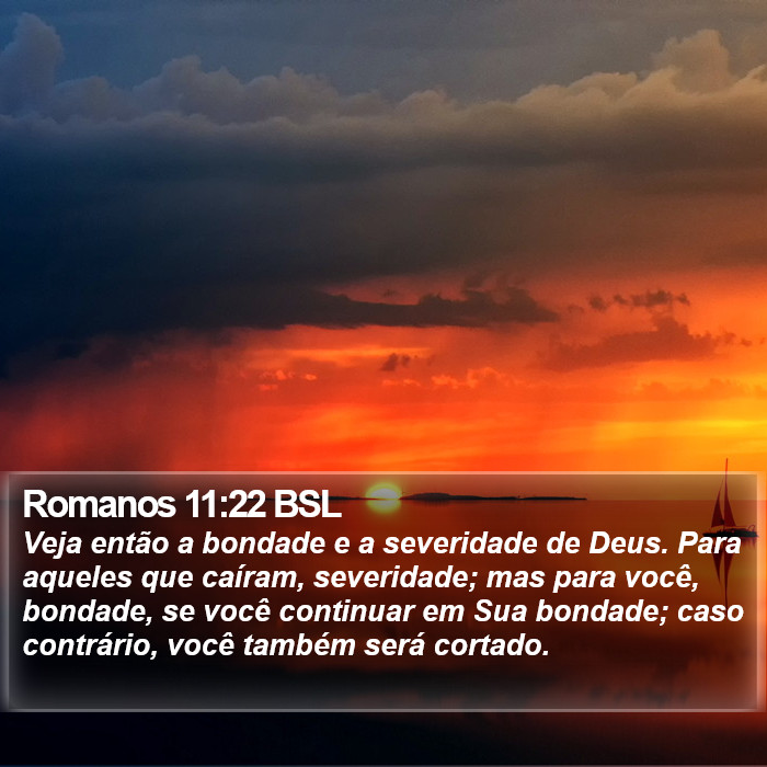 Romanos 11:22 BSL Bible Study