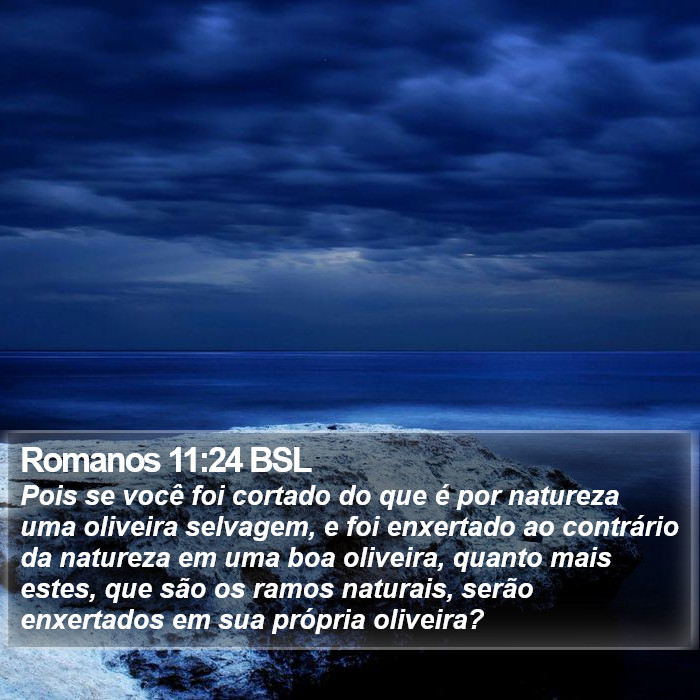 Romanos 11:24 BSL Bible Study