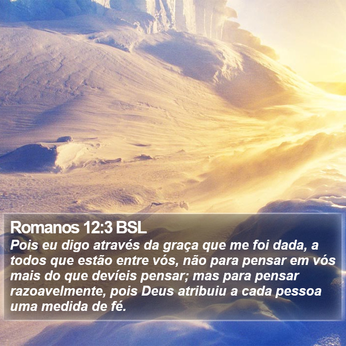 Romanos 12:3 BSL Bible Study