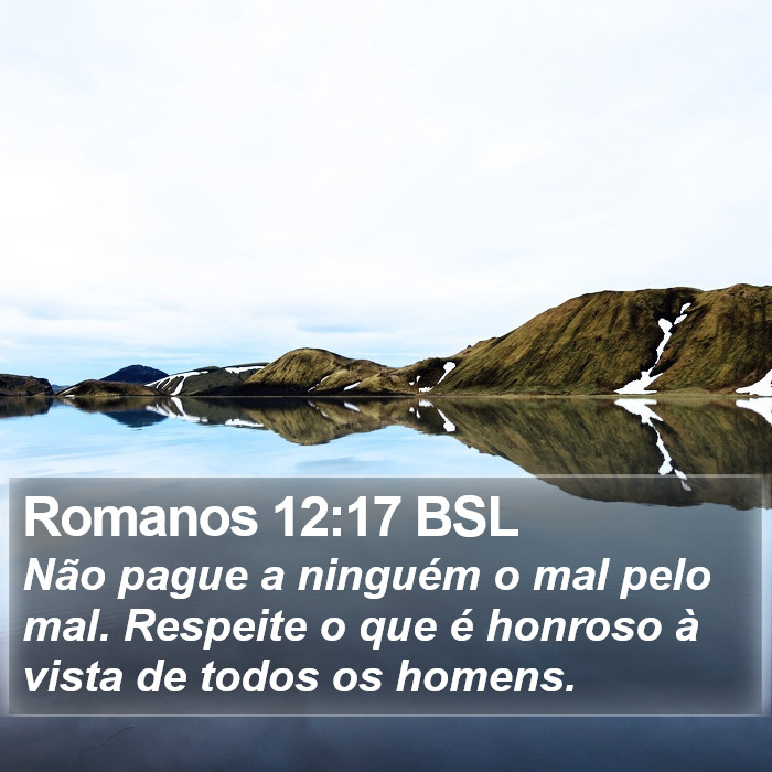Romanos 12:17 BSL Bible Study