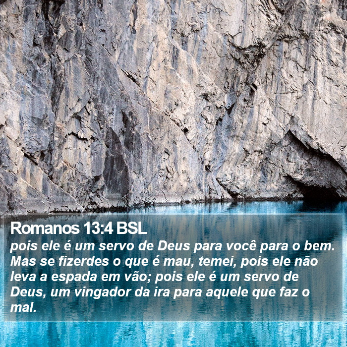 Romanos 13:4 BSL Bible Study