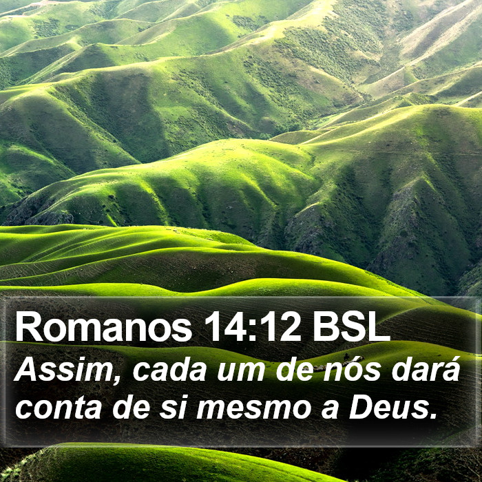 Romanos 14:12 BSL Bible Study