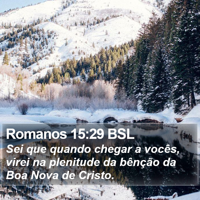 Romanos 15:29 BSL Bible Study