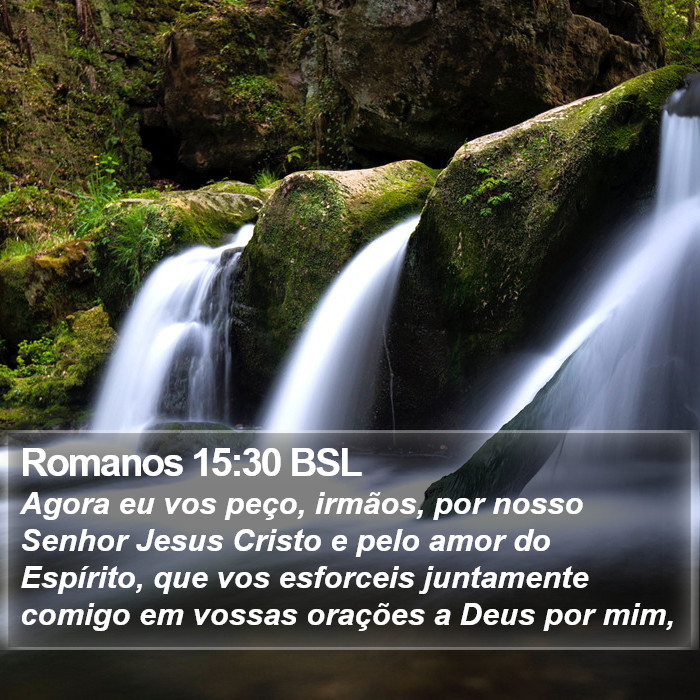 Romanos 15:30 BSL Bible Study