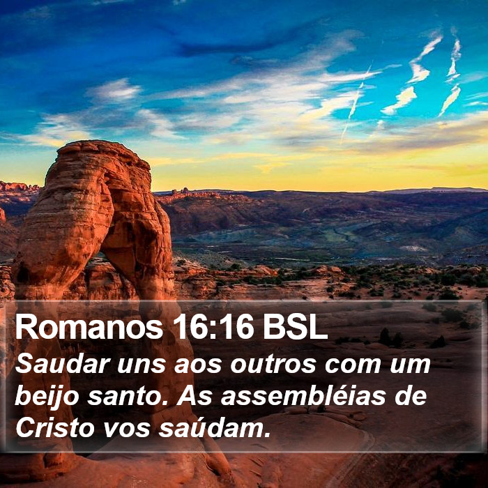 Romanos 16:16 BSL Bible Study