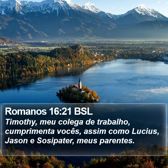 Romanos 16:21 BSL Bible Study