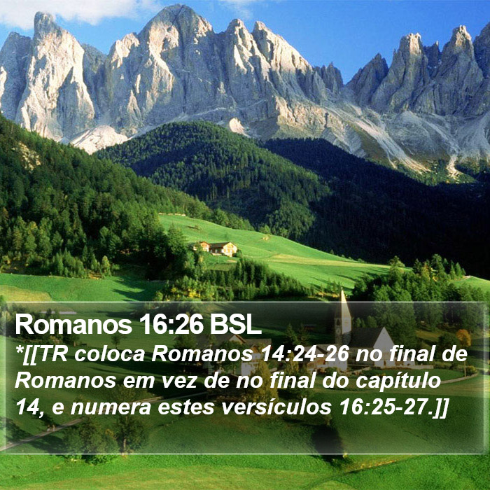 Romanos 16:26 BSL Bible Study