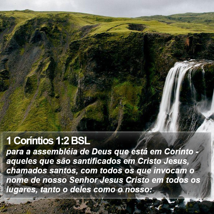 1 Coríntios 1:2 BSL Bible Study