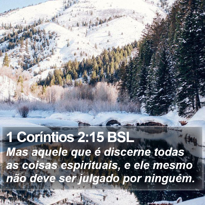 1 Coríntios 2:15 BSL Bible Study