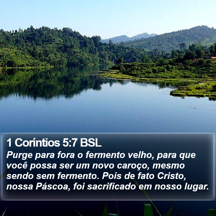 1 Coríntios 5:7 BSL Bible Study
