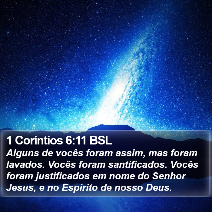 1 Coríntios 6:11 BSL Bible Study