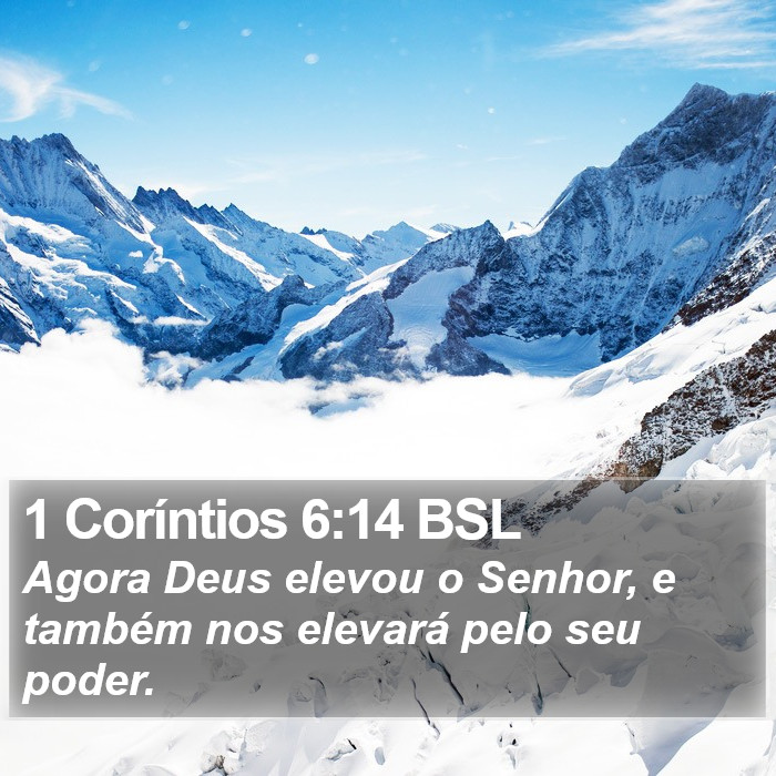 1 Coríntios 6:14 BSL Bible Study