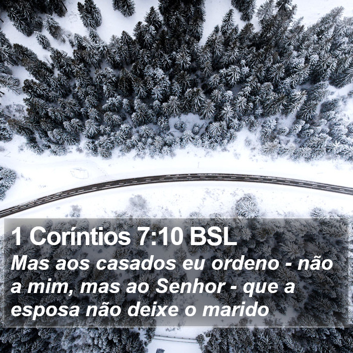 1 Coríntios 7:10 BSL Bible Study