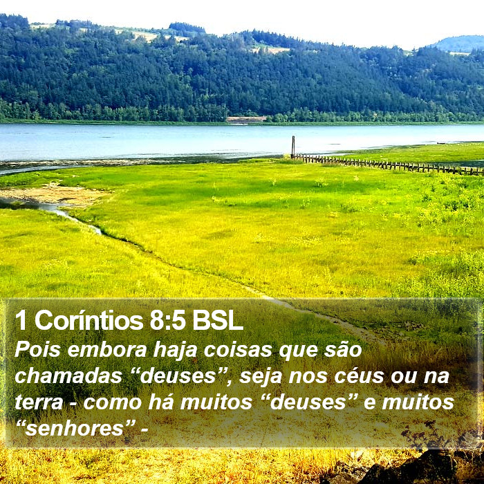 1 Coríntios 8:5 BSL Bible Study