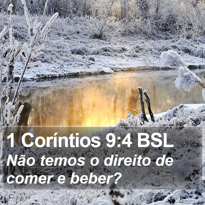 1 Coríntios 9:4 BSL Bible Study