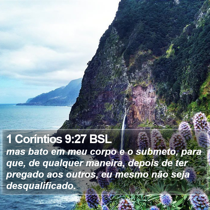 1 Coríntios 9:27 BSL Bible Study