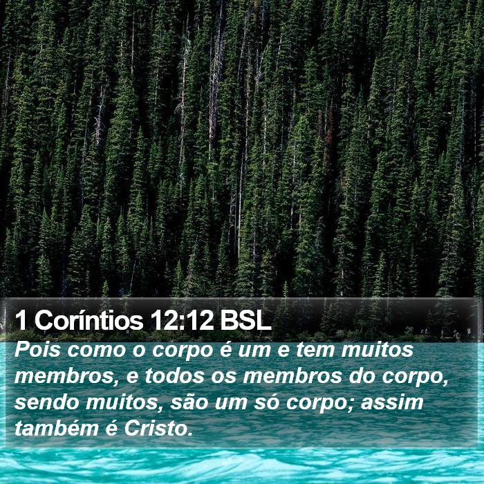 1 Coríntios 12:12 BSL Bible Study