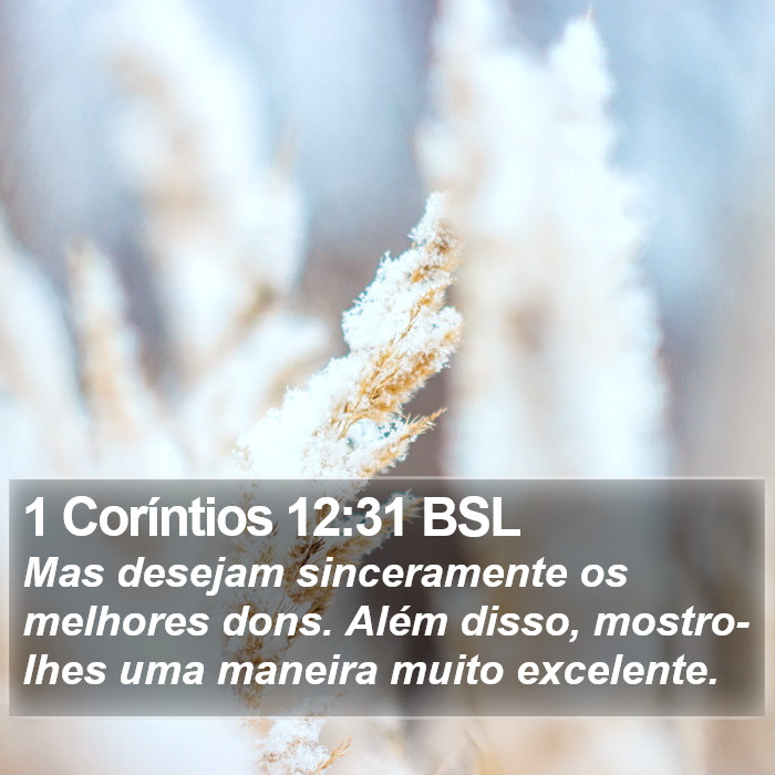 1 Coríntios 12:31 BSL Bible Study